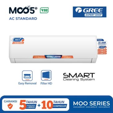 AC Gree 1/2 PK Split Standart Freon R32 GWC05MOO5S Garansi 10 Tahun