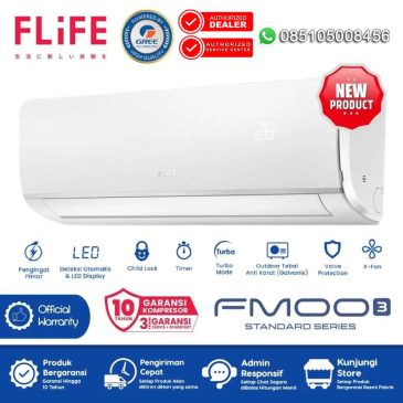 AC Flife 1/2 PK Turbo Mode FAC 05FM003 LED Display Smart Cleaner