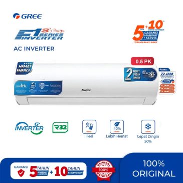 AC Gree F1S Series AC inverter terbaik yang super hemat listrik