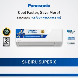 AC Panasonic Split Standard 1/2 PK - CS/CU-YN5AKJ