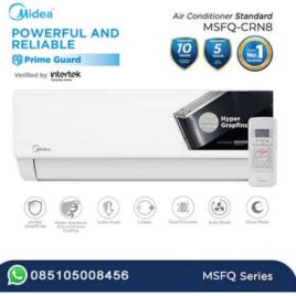 AC Split Midea 3/4 PK Prime Guard Hyper Grapfins MSFQ-07CRN8