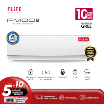 AC Flife Gree Split Standard 3/4PK New Type FMOO3-FAC-07FMOO3
