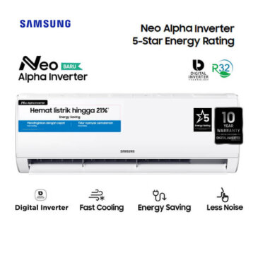 AC Samsung 1 PK Neo Alpha Inverter Hemat Energi dan Efisien