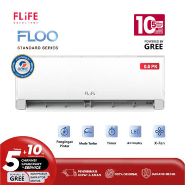 AC FLiFE Gree Split Standard 1/2 PK tipe terbaru FAC-05FLOO