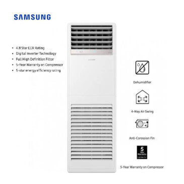 AC Standing Floor Samsung Inverter 3 PK 220VA – AC030BNPDKC/TC